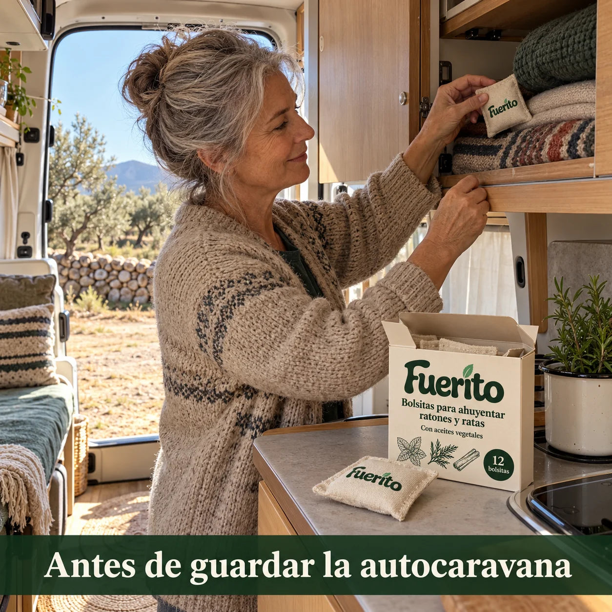 Fuerito™ Bolsitas Antirratones Naturales